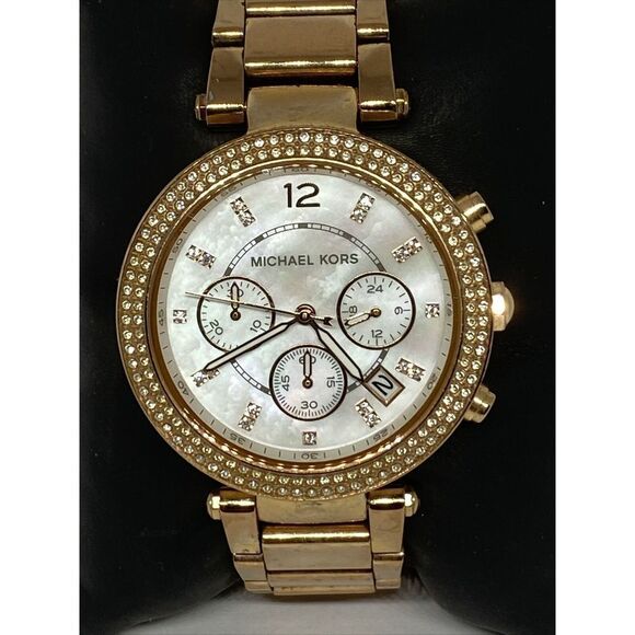 Michael Kors MK5491 Women's Stainless Steel Analog Dial Quartz Wrist Watch WO302 - Picture 2 of 12